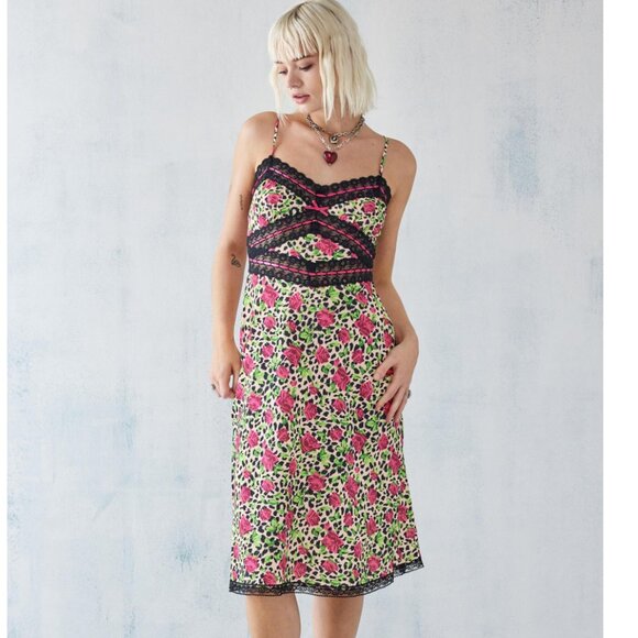 Betsey Johnson Hollywood Rose Midi Dress** US XXL - Picture 5 of 6